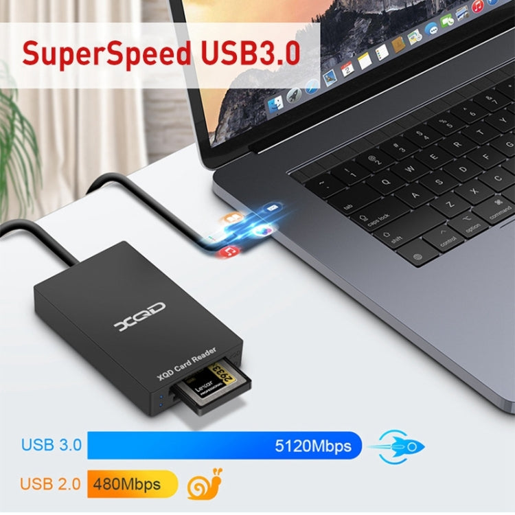 Кардридер Rocketek XQD312 Type-C для SD/XQD 2 в 1