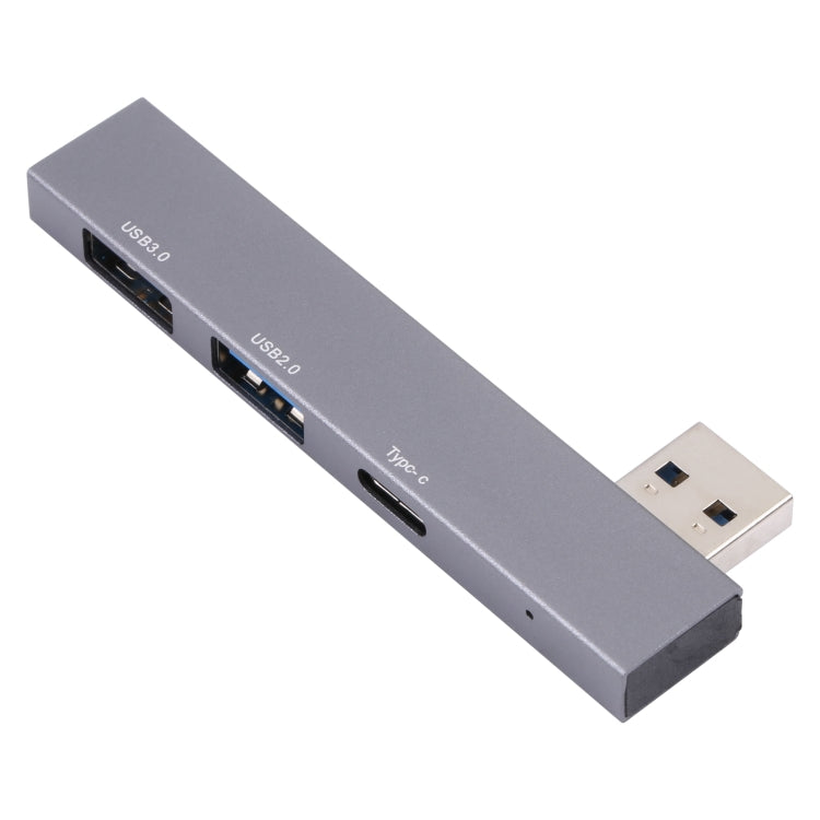 Адаптер 889C USB-штекер на USB 2.0+USB 3.0+USB-C/Type-C (гнездо)