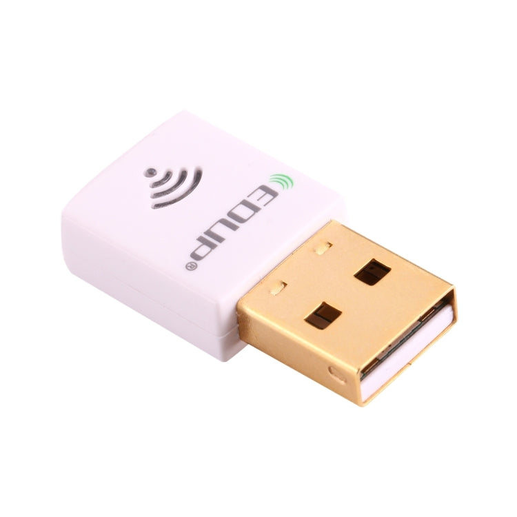EDUP EP-AC1619 Мини Беспроводная USB-карта 600 Мбит/с 2,4 ГГц / 5,8 ГГц 150 Мбит/с + 433 Мбит/с Двухдиапазонная WiFi-сетевая карта для ноутбука / ноутбука / ПК