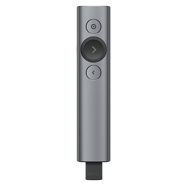 Беспроводной USB-прерыватель Logitech Spotlight 2,4 ГГц с дистанционным управлением и флип-ручкой для презентации PPT