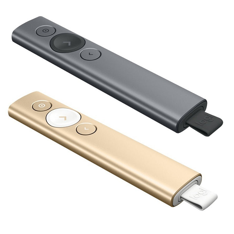 Беспроводной USB-прерыватель Logitech Spotlight 2,4 ГГц с дистанционным управлением и флип-ручкой для презентации PPT