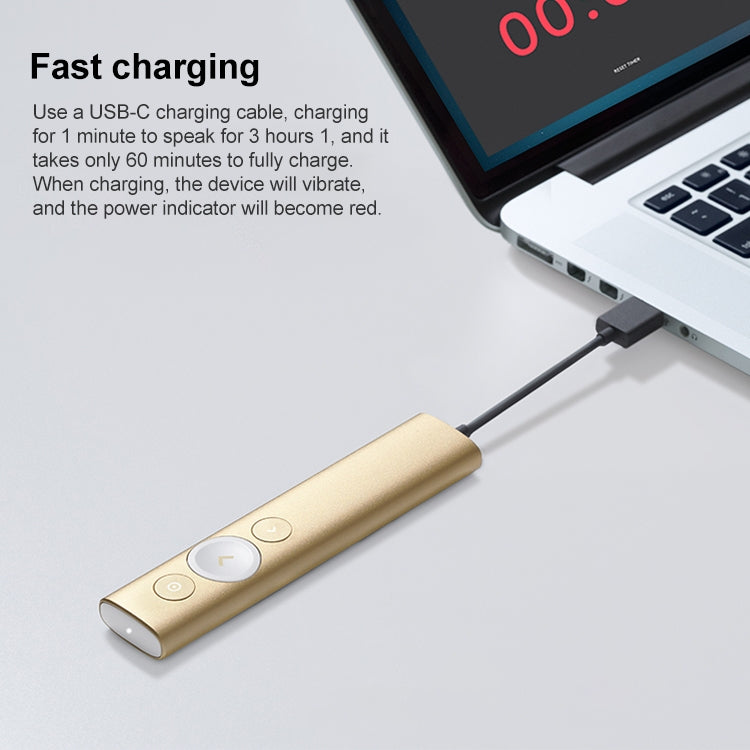 Беспроводной USB-прерыватель Logitech Spotlight 2,4 ГГц с дистанционным управлением и флип-ручкой для презентации PPT