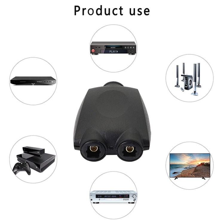 QHG03 Spdif квадратный разветвитель с 1 входом и 2 выходами и ИК-пультом дистанционного управления