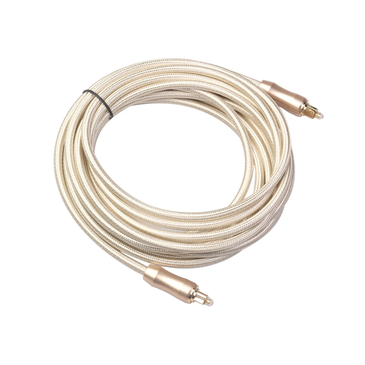 Цифровой оптический аудиокабель QHG02 SPDIF 5 м, внешний диаметр 6,0 мм, Toslink FIBER, разъем «папа-папа»