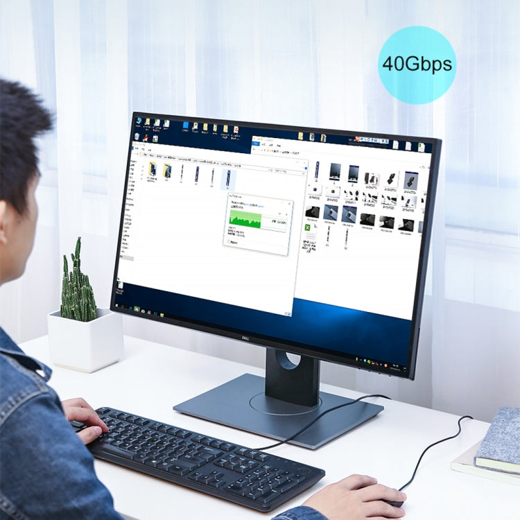 7.6m CAT8 Computer Switch Router Ethernet Network LAN Cable, Patch Lead RJ45