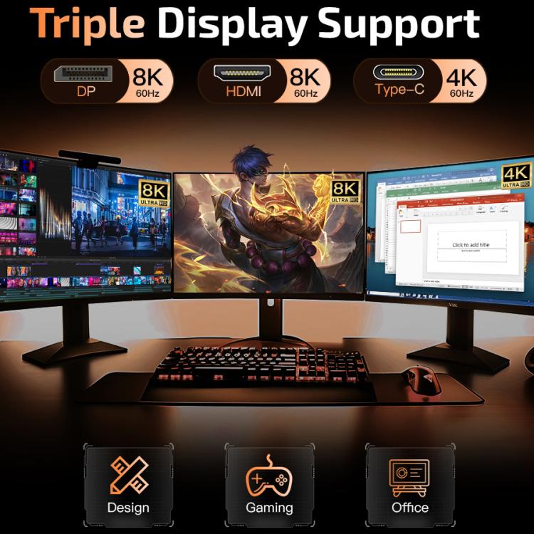GXMO H90 Pro Windows 11 mini dators, AMD Ryzen 7 8745HS astoņkodolu procesors, ES spraudnis