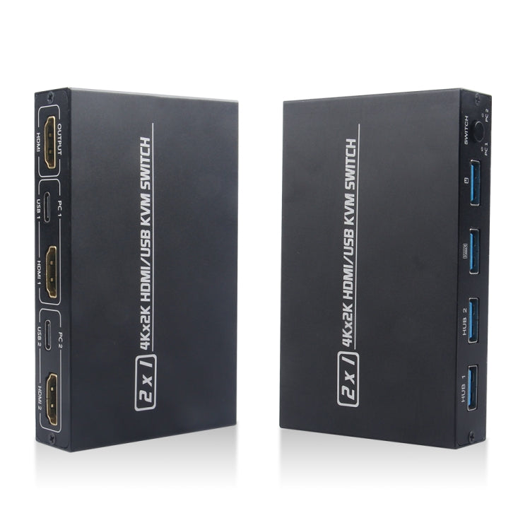 AM-KVM201CL 2x1 4Kx2K HDMI / USB / KVM-коммутатор