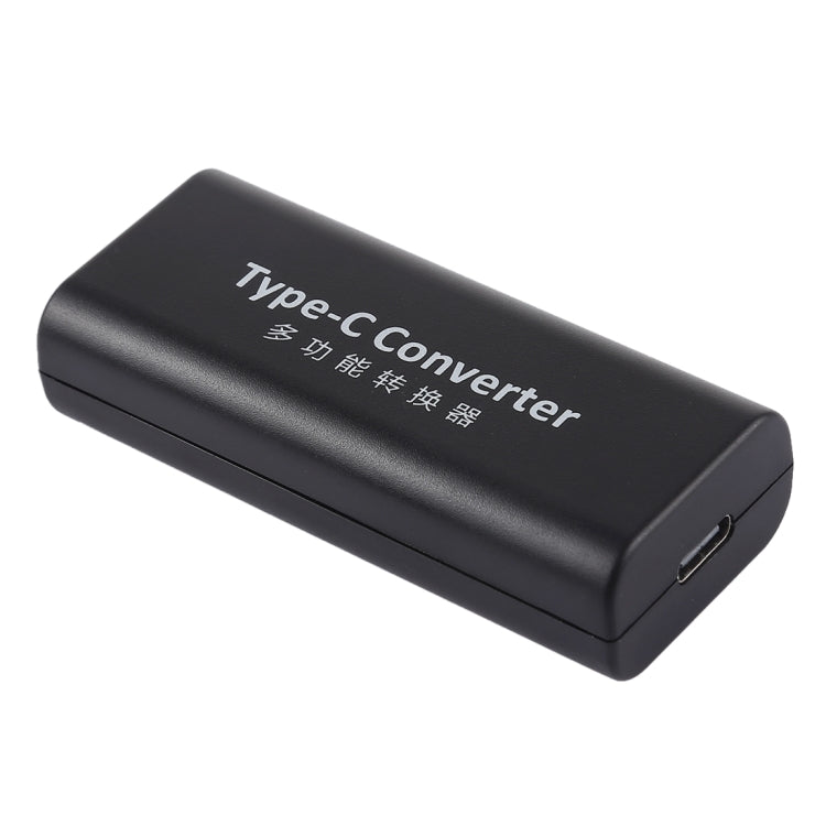 Адаптер питания DC 5,5 x 2,1 мм (гнездо) на USB-C/Type C (гнездо) с кабелем USB-C/Type C длиной 30 см