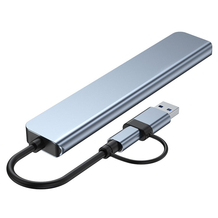 BYL-2218TU 8-в-1 USB + USB-C / Type-C - USB Многофункциональная док-станция-концентратор Адаптер
