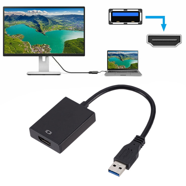Кабель-переходник для внешней видеокарты USB3.0 в HDMI