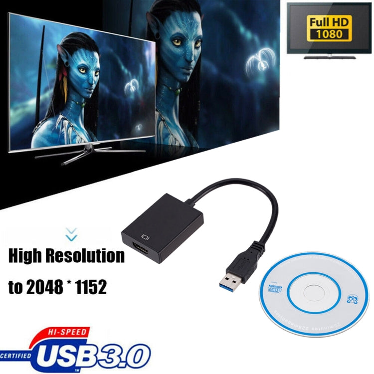 Кабель-переходник для внешней видеокарты USB3.0 в HDMI