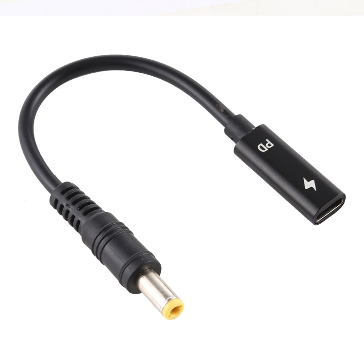 Кабель-адаптер питания и зарядного устройства DP USB-C/Type-C на 5,5 x 2,5 мм