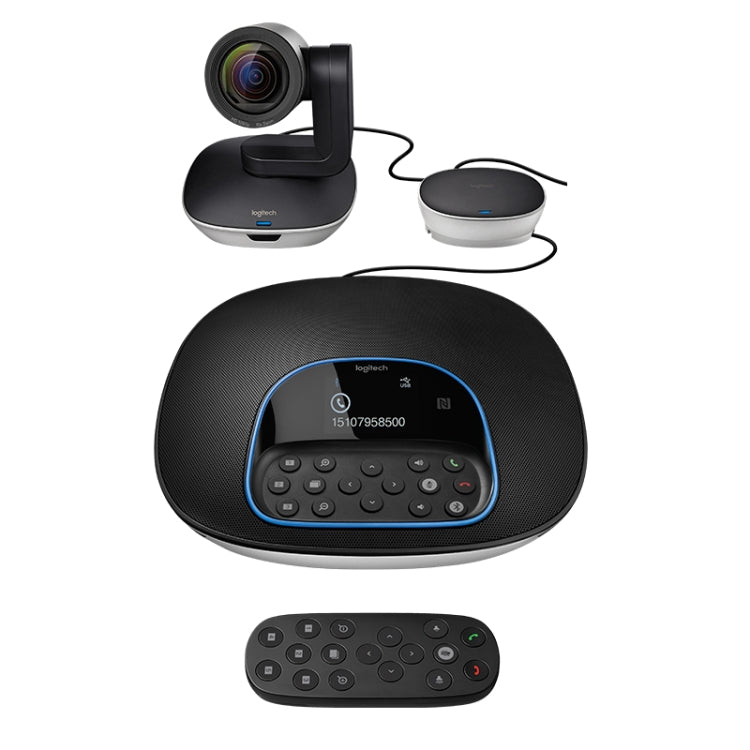 Камера Logitech CC3500e HD 1080P для онлайн-видеоконференций в формате Business Class, вилка ЕС