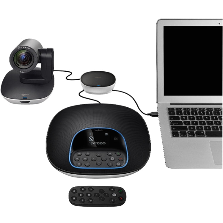 Камера Logitech CC3500e HD 1080P для онлайн-видеоконференций в формате Business Class, вилка ЕС