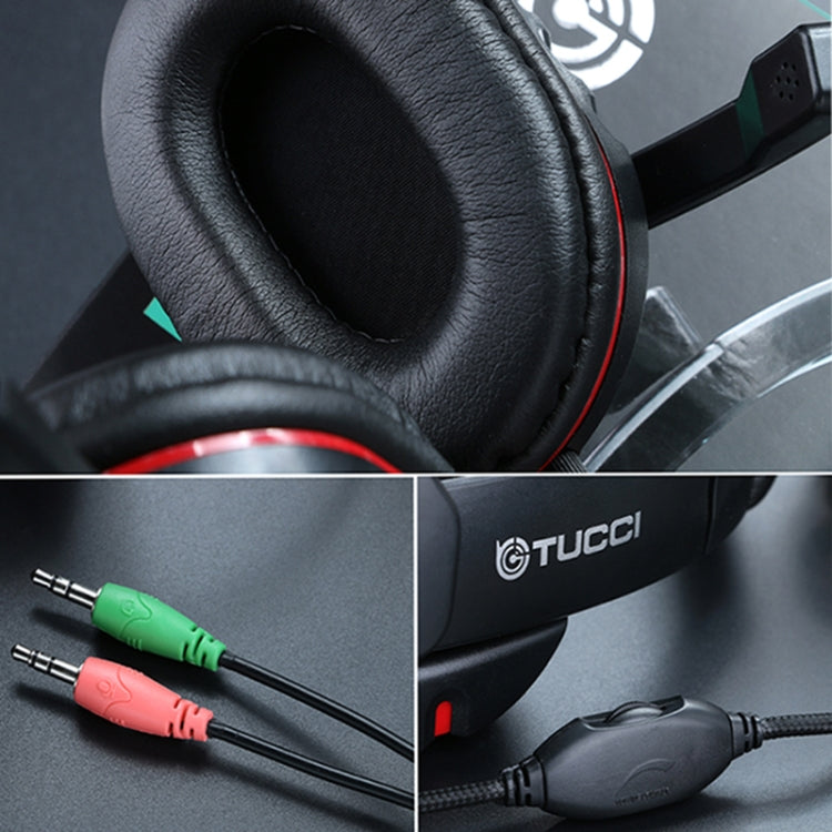 Стереогарнитура для ПК TUCCI X6 Super Bass с микрофоном