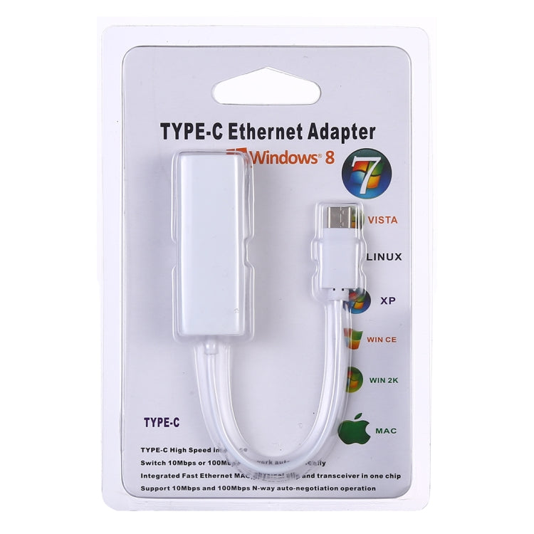 Сетевая карта KY-RTL8152B USB-C / Type-C 10 / 100 Мбит/с Ethernet
