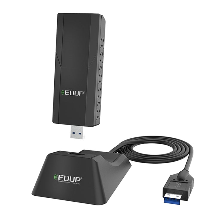 Внешняя сетевая карта EDUP EP-AC1675 AC1900 Мбит/с 2,4 ГГц и 5,8 ГГц, двухдиапазонный USB 3.0 WiFi