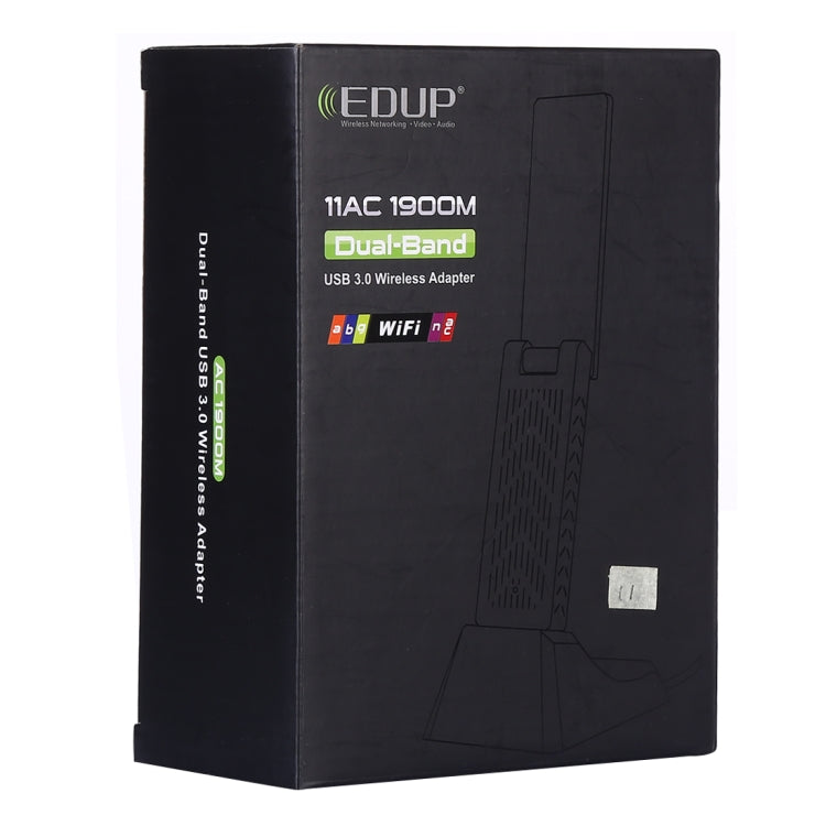 Внешняя сетевая карта EDUP EP-AC1675 AC1900 Мбит/с 2,4 ГГц и 5,8 ГГц, двухдиапазонный USB 3.0 WiFi