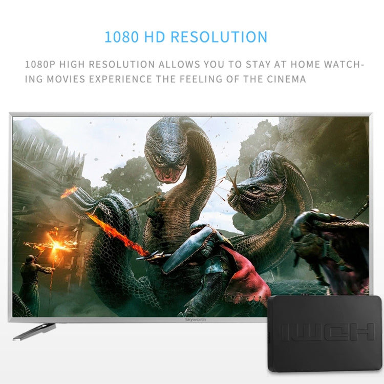 HDMI-коммутатор 1080P 3 x 1 (3 входа x 1 выход) с пультом дистанционного управления