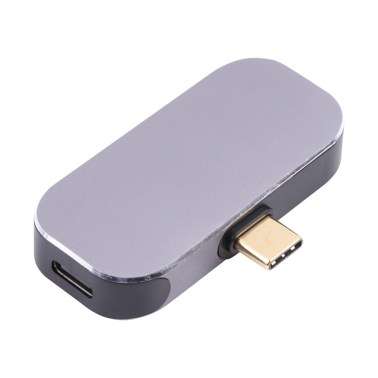 Адаптер 3 в 1 USB-C/Type-C (папа) на два USB-C/Type-C + Mini DP (мама)