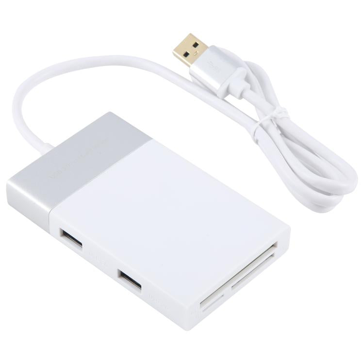 Многофункциональный 6-в-1: двойной USB 3.0 + XQD + CF + TF + SD кард-ридер