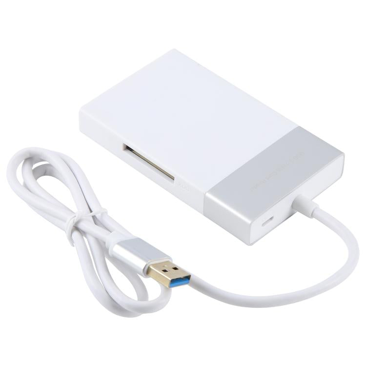 Многофункциональный 6-в-1: двойной USB 3.0 + XQD + CF + TF + SD кард-ридер
