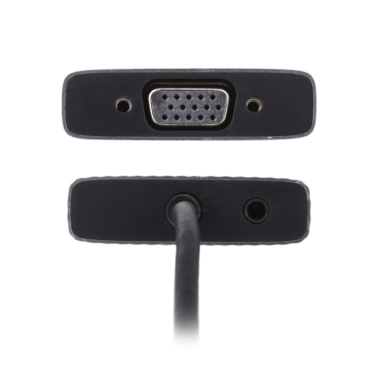 7 в 1: двойной USB 3.0 + TF/SD + HDMI/VGA + разъем 3,5 мм + Type-C / USB-C Многофункциональная док-станция USB-C