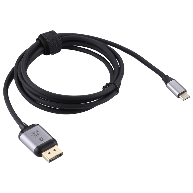 Кабель-адаптер 4K 60 Гц Type-C / USB-C (штекер) - DP (штекер), длина: 1,8 м