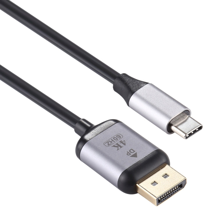 Кабель-адаптер 4K 60 Гц Type-C / USB-C (штекер) - DP (штекер), длина: 1,8 м