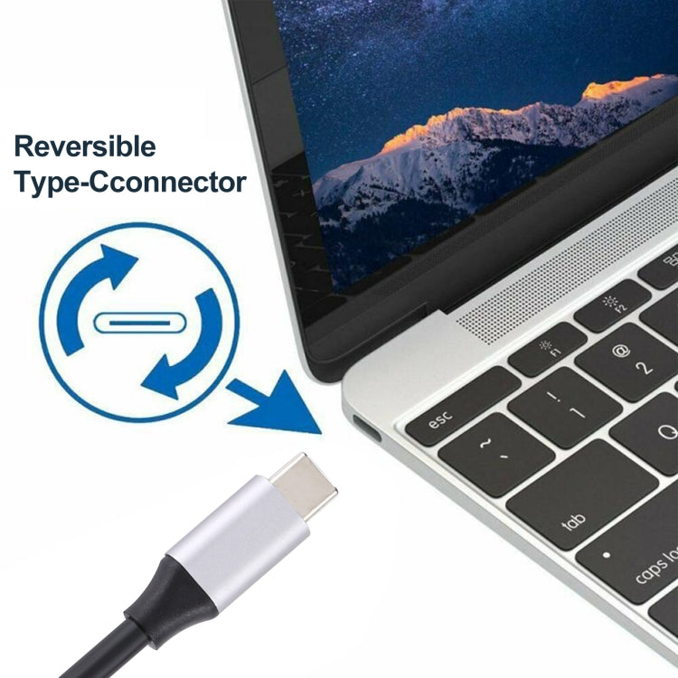 Кабель-адаптер 4K 60 Гц Type-C / USB-C (штекер) - DP (штекер), длина: 1,8 м