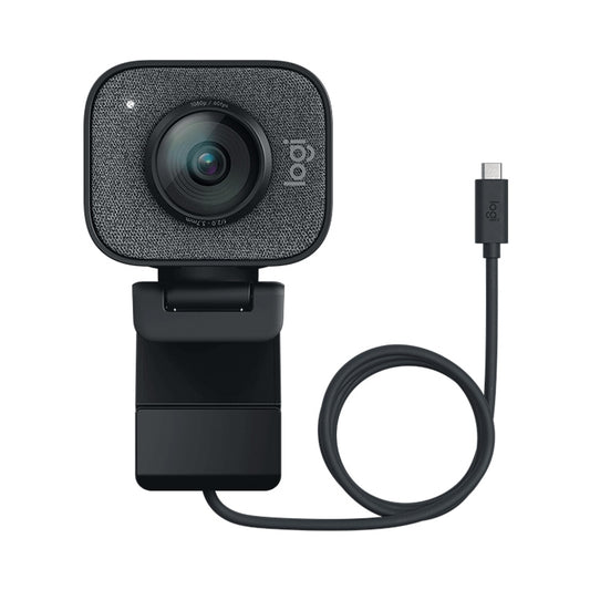 Logitech StreamCam Full HD 1080P / 60 кадров в секунду с автофокусом, портами USB-C / Type-C, игровая веб-камера для прямых трансляций, встроенный микрофон