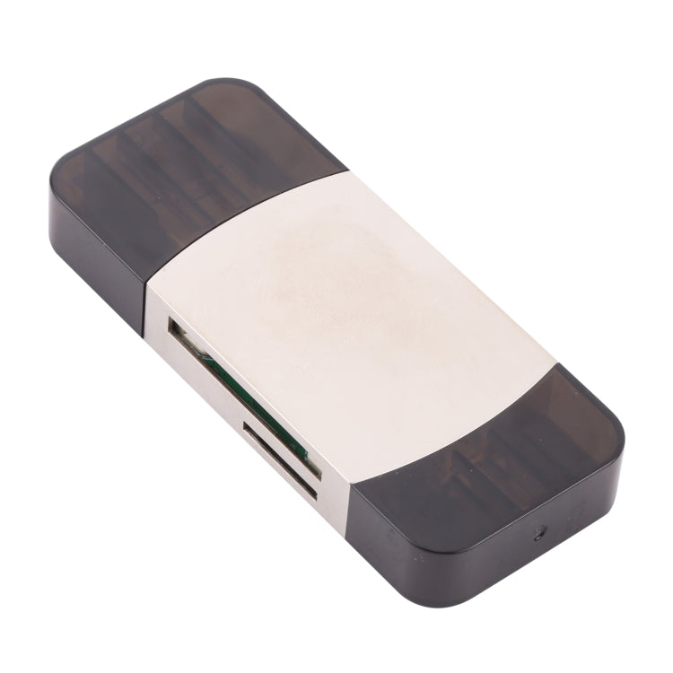 8 в 1 Type-C / USB-C + 8-контактный + два USB + SD + TF + карта Micro + многофункциональный адаптер OTG