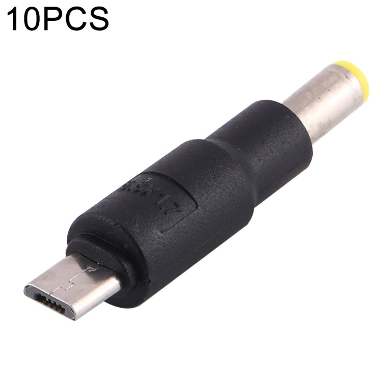 10 шт. разъемов питания постоянного тока 5,5 x 1,7 мм - Micro USB