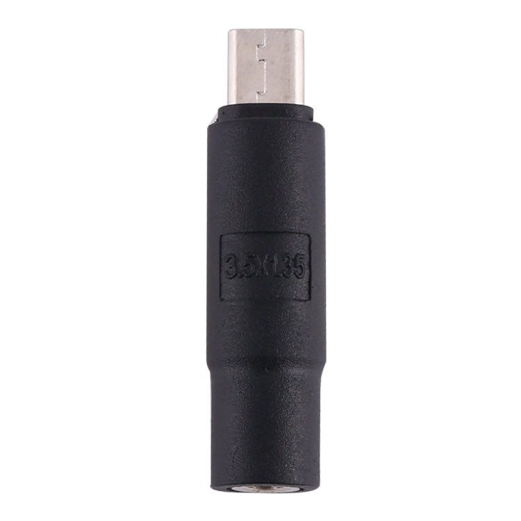 10 gab. 3,5 x 1,35 mm uz Micro USB līdzstrāvas barošanas spraudņa savienotājs