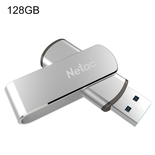 Флеш-диск Netac U388 128 ГБ USB 3.0 Twister Secure с шифрованием