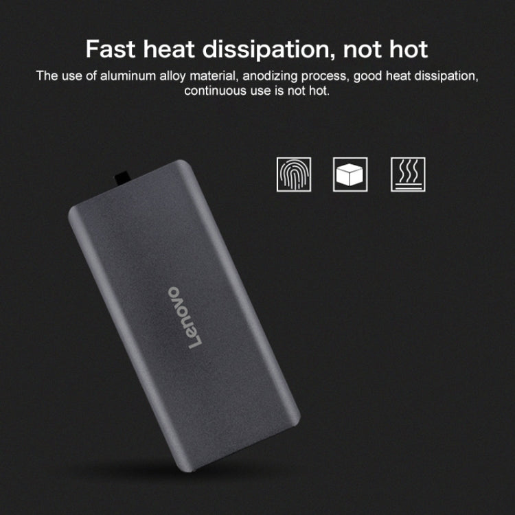 Док-станция Lenovo LX0801 с сетевым кабелем Type-C/USB-C