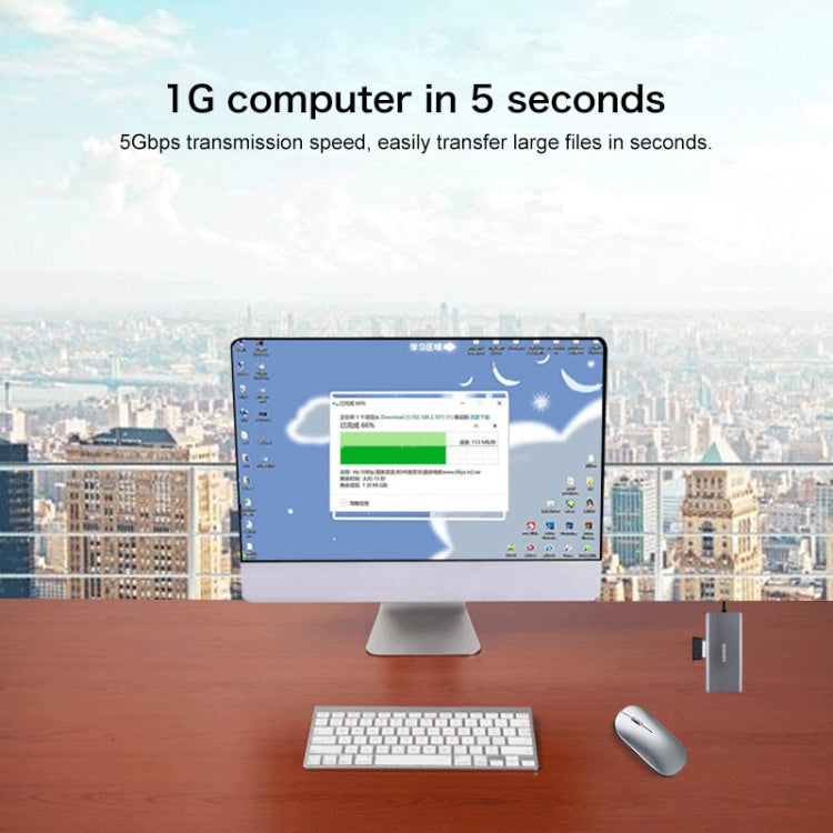 Док-станция Lenovo LX0801 с сетевым кабелем Type-C/USB-C