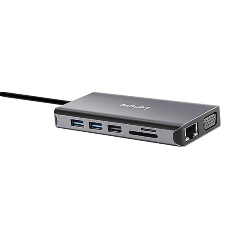Док-станция Lenovo LX0801 с сетевым кабелем Type-C/USB-C