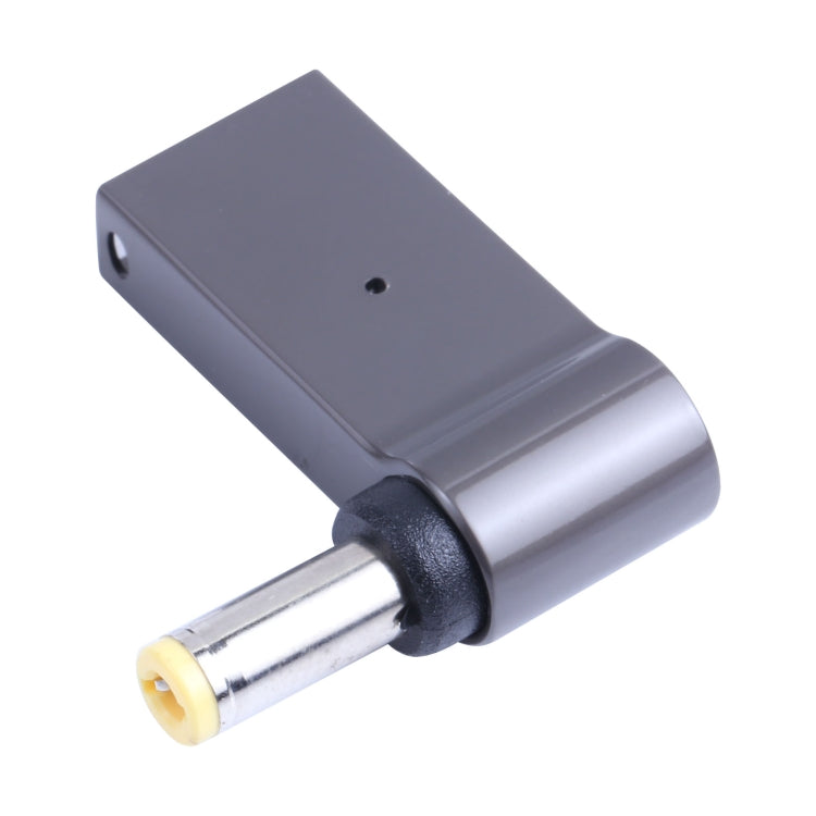 100 W USB-C / C tipa ligzda uz DC 5,5 x 2,5 mm vīriešu ligzdu datora uzlādes adapteris Lenovo ierīcēm
