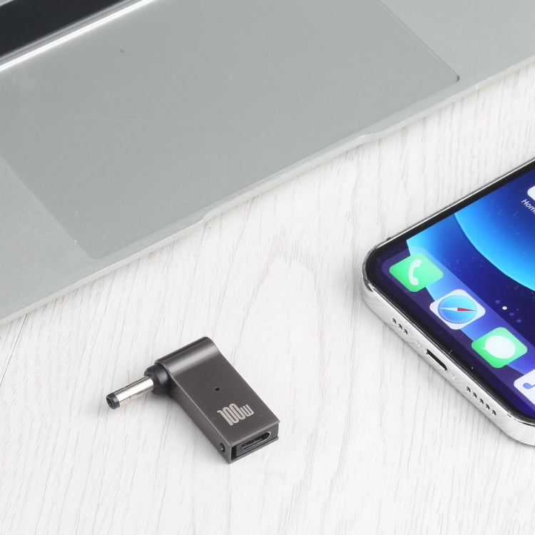 Адаптер для зарядки компьютера Lenovo 100 Вт USB-C / Type-C (мама) - DC 4,0 x 1,7 мм (папа)
