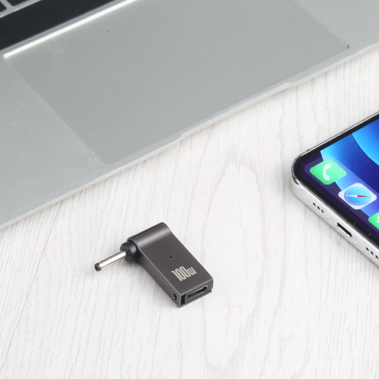 Адаптер для зарядки компьютера Acer мощностью 100 Вт с разъемом USB-C/Type-C (мама) на разъем DC 3,0x1,1 мм (папа)