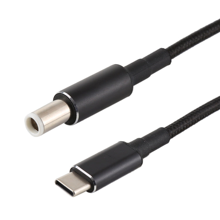 Кабель питания и зарядки PD 100W 7,4 x 0,6 мм (штекер) — USB-C / Type-C (штекер) с нейлоновым плетением для Dell, длина кабеля: 1,7 м