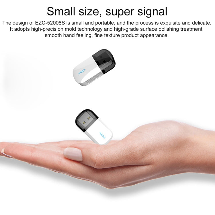 EZCast EZC-5200BS 600 Мбит/с двухдиапазонный беспроводной WiFi + Bluetooth USB 2.0 адаптер