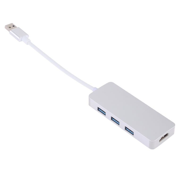 Адаптер 4 в 1 USB 3.0 на 3 x USB 3.0 + HDMI