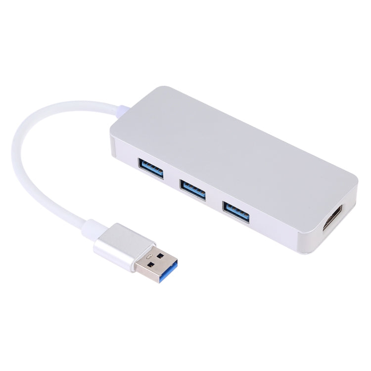 Адаптер 4 в 1 USB 3.0 на 3 x USB 3.0 + HDMI