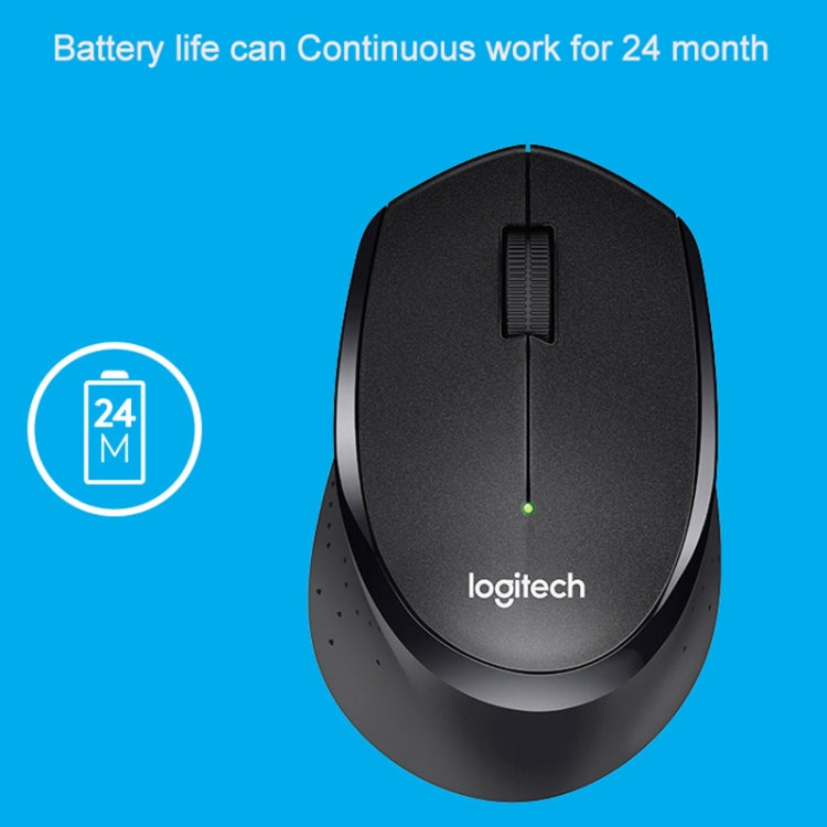Беспроводная оптическая мышь Logitech M330 с функцией отключения звука и приемником Micro USB