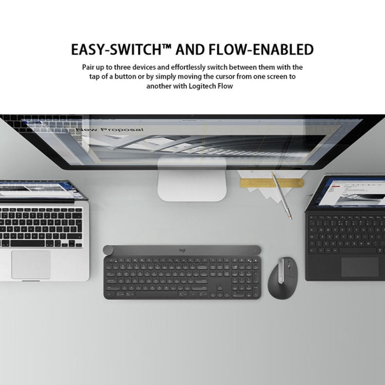 Logitech MX Vertical 4000 точек на дюйм USB-C / Type-C + Unifying + Bluetooth эргономичная беспроводная вертикальная оптическая мышь с тремя режимами