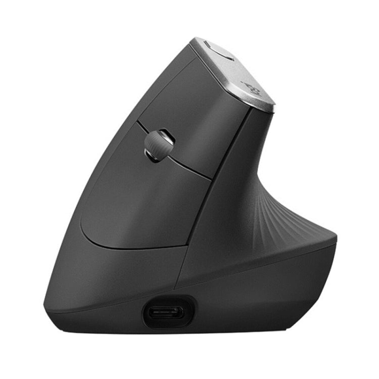 Logitech MX Vertical 4000 точек на дюйм USB-C / Type-C + Unifying + Bluetooth эргономичная беспроводная вертикальная оптическая мышь с тремя режимами