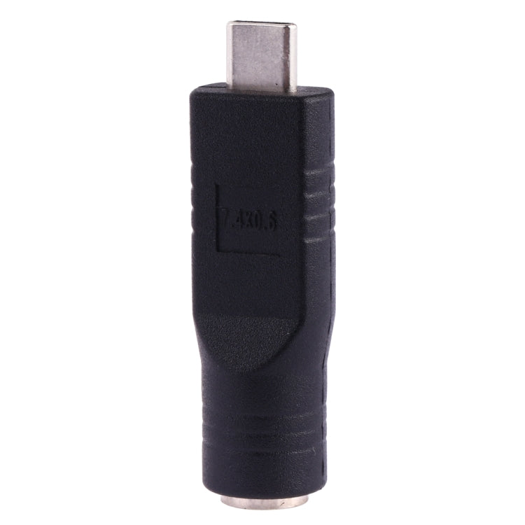 Переходник 7,4 x 0,6 мм «мама» — USB-C / «папа» Type-C