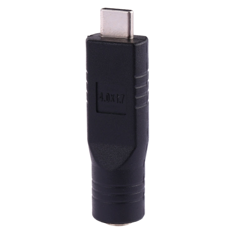 Переходник-разъем 4,0 x 1,7 мм «мама» — USB-C / «папа» Type-C